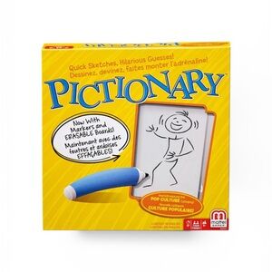 Pictionary Board Pop Culture Game Mattel